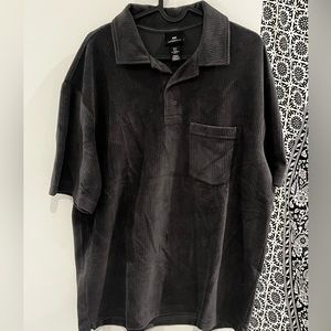 H&M Men’s Corduroy Collared Shirt